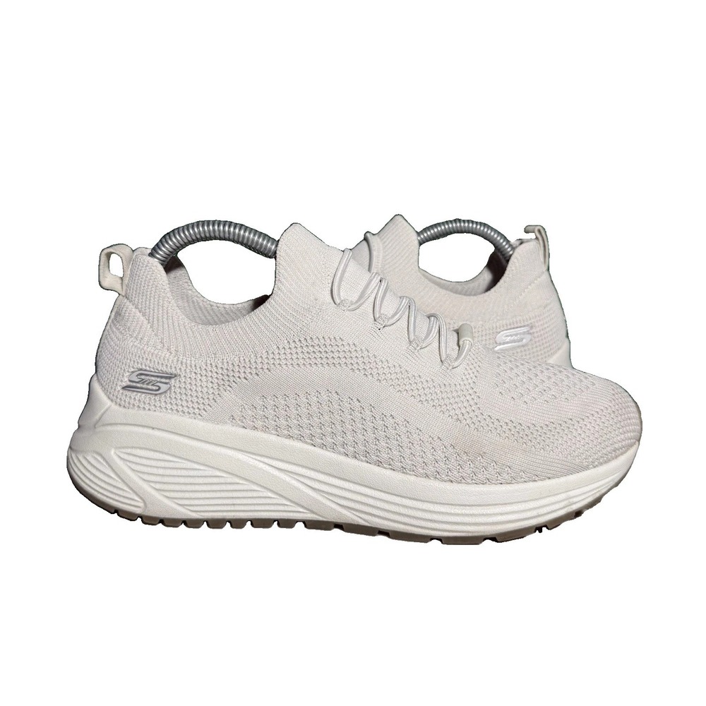 Skechers BOBS Sparrow 2.0 Slip On Memory Foam Off White Women's Size 8.5 117027